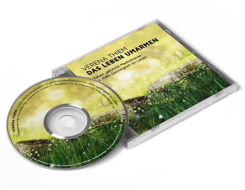 CD Cover der geführten Meditationen von Dr. Verena Thiem